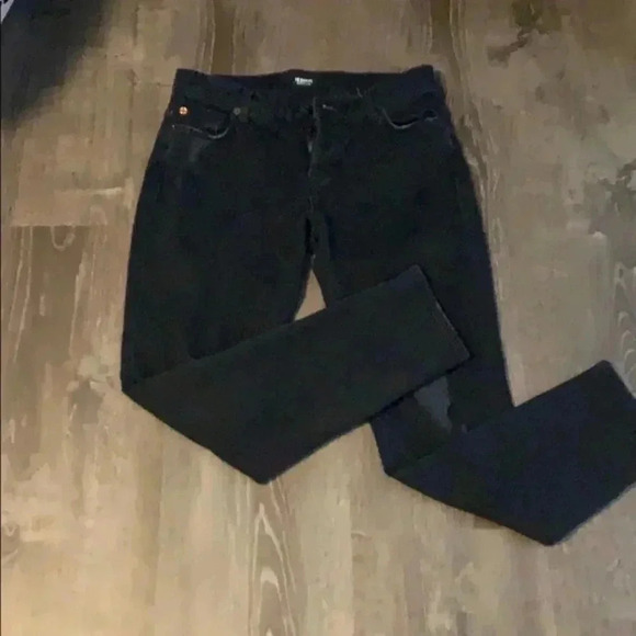 Black‎ Hudson Button Fly  Jeans - Picture 3 of 10